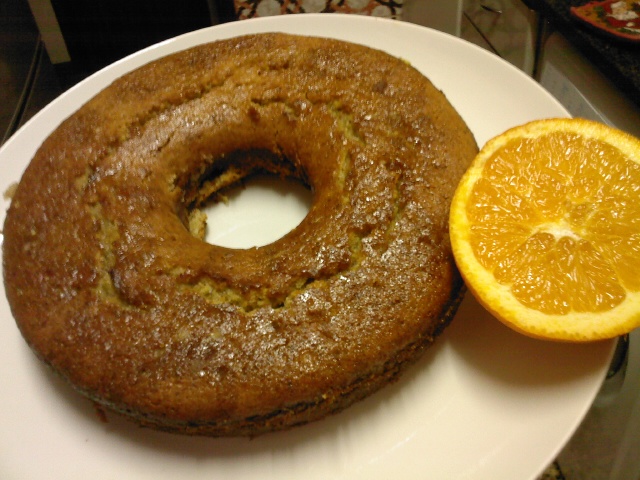 Bolo de Laranja Vegano